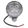 Farah LED round AIRLINE, 4 LED, directed light, 12W, 83x83x51, 12/24V