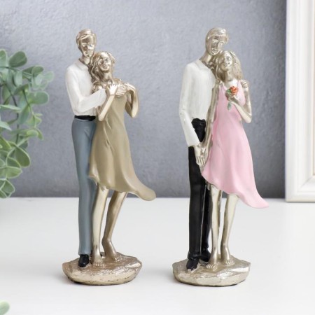 Polystone souvenir "Lovers" mix 20x8x6.5 cm