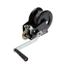 Winper manual drum traction tundra, 1400 kg, metal cable 10 meters
