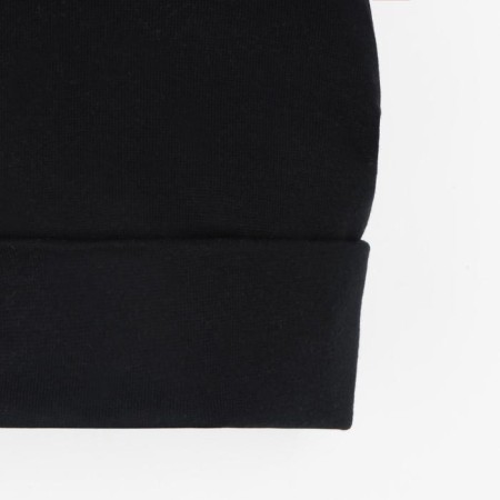 Two-layer hat "Mouse", color black/red bow, size 46-50-4