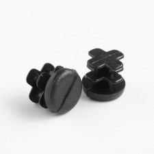 The plug is internal universal, d = 18 mm, black