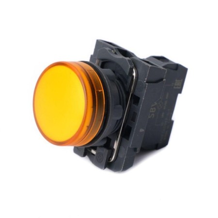 Systeme Electric, 230 V, yellow light -signal lamp, yellow