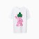 T-shirt female, white color, size One size (42-46)