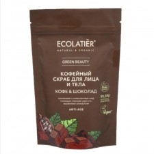 Скраб для лица и тела Ecolatier Green Beauty «Кофе & шоколад», 40 г