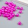 Beads for creativity plastic "Pink fuchsia" set 20 g d = 1 cm