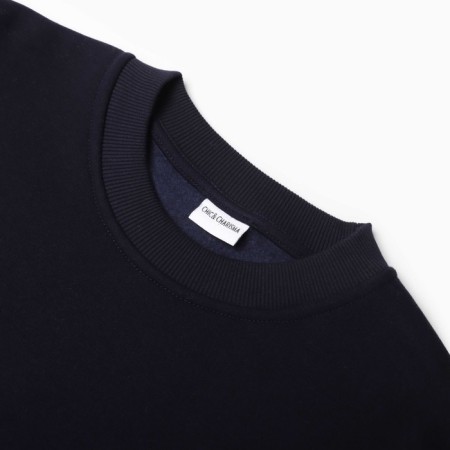 Male sweatshirt was launched, the color is dark blue, size 52 (xxl)-3