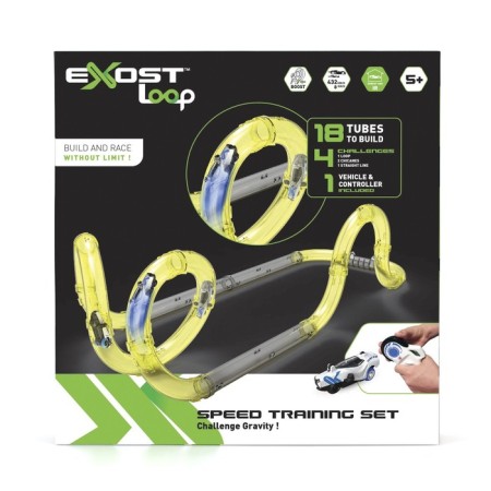 Training set for two players, 18 tubes, 1 car, 1 remote control-3