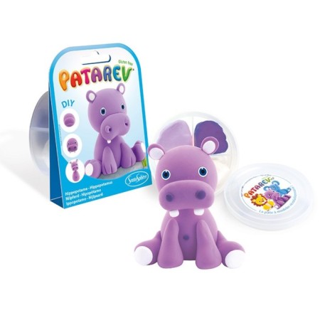 Set of plasticine Sentosphere Patarev "Hippopotes", pocket format-1