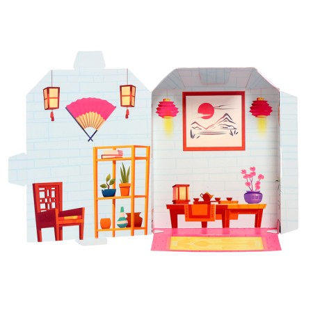 Magnetic game "Fashionable House: Kimi"-17