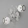 Velma chandelier 2x40W E27 Chrome Model: 2600549