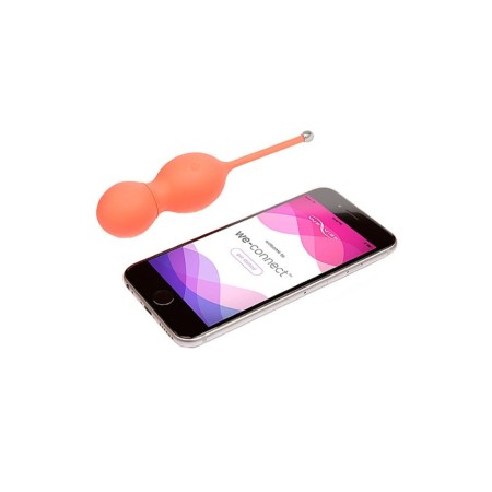 We-Vibe Bloom Kegel simulator, vaginal balls, orange color-2