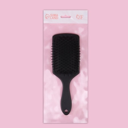 Massage comb, 8 × 24 cm, black color-3