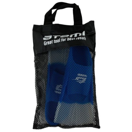 Training flippers atemi 500, silicone, size 43-44, blue/white color-4