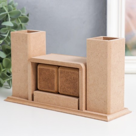 Harvesting for creativity "Eternal calendar" with a stand for pens 19x6x10.5 cm-2