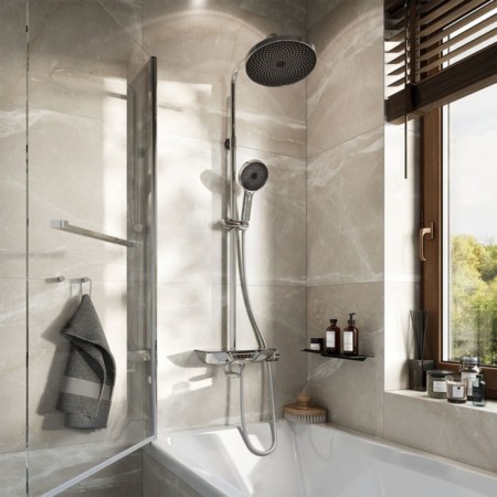 Shower system IDDIS SPAHOME SPASBBTI06, spa effect, tropical shower, shower, chrome-1