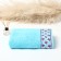 Terry towel Pied-de-Poule 70x130cm, Blue color, 460g/m, cotton