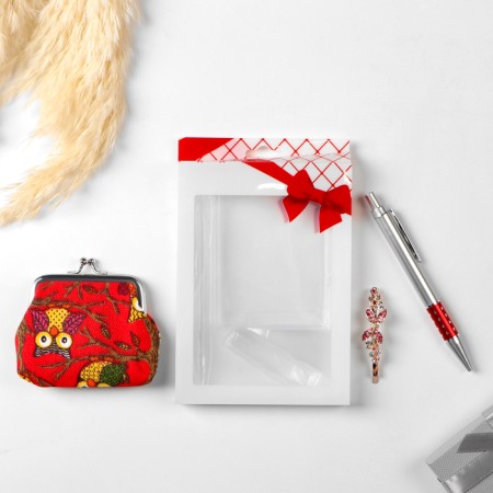 Gift set 3v1 (pen, wallet, hairpin)