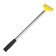 Tundra scraper, fixed blade 100 mm, metal rubberized handle 500 mm