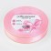 A satin ribbon "Golden threads", 15 mm × 23 ± 1 m, pink color No. 004