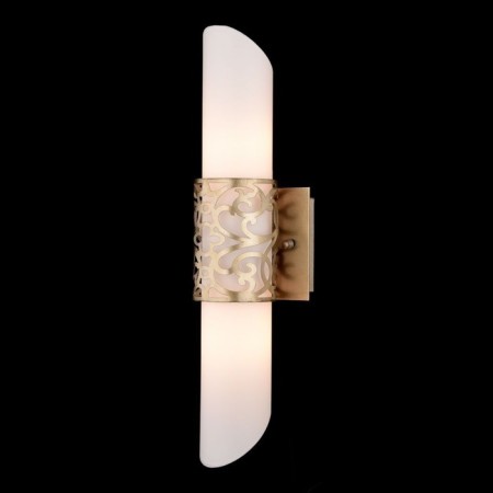 Bra Maytoni H260-02-N, 2HE14, 40W, 11.3x12x45.7 cm, brass color