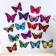 Magnet Plastic "Butterfly" mix 9.5x8.5 cm