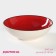 Plate ceramic deep shade "sea world", 540 ml, d = 18 cm, red color