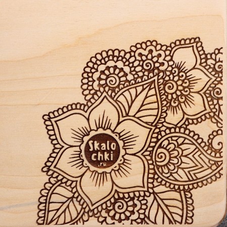 Cutting board with a pattern of 26x18 cm-3