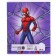 Notebook in a line of 24 sheets, 5 types of mix, embossing, cover Cover Cardboard, Spider-Man, Spider