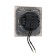 Tot Elegant switch, 10 a, 1 cl., With backlight, hidden, beige