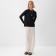Jumper (Longsliv) Women's Minaku: Minaku: Basic Line Collection, Black Rr. 44 color