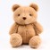 Soft toy "Bear", 23 cm, brown color