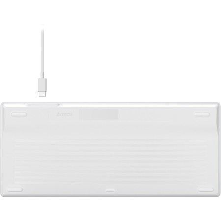 Keyboard A4Tech FSTYLER FX61 White USB Slim Led (FX61 White)-7