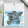 Souvenir wallet metal "Rowing money" MIX 4.5x1.5cm