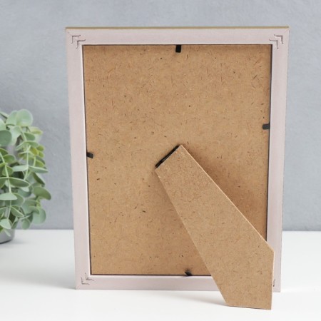 Photo frame plastic 15x20 cm "Lenon bright blue" Golden stroke 22.5x17.5 cm-3