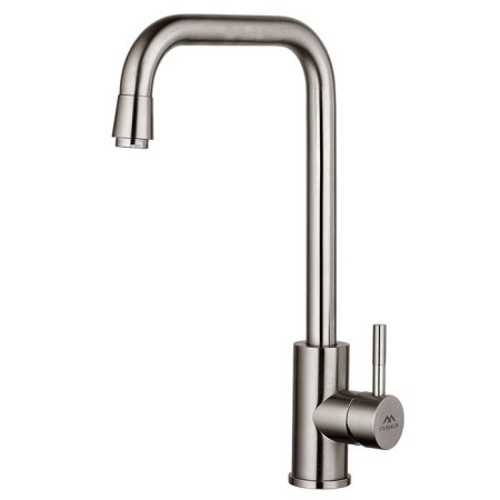 Fashun A54909-A kitchen mixer, single-leaf, 35 mm cartridge, stainless steel, satin