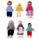 Toy "Puppet men", set of 6 pcs., Mix