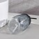A set of bathroom accessories, 4 items (dispenser, glass for brushes, 2 jars), black color