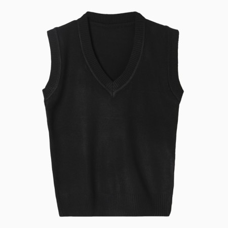 School vest for a boy, color black, height 128-134 cm-4