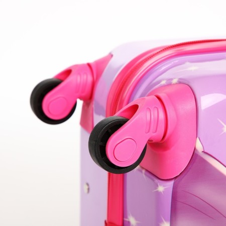 Children's suitcase 27 l (s), lightning department, lilac color-5