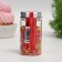 New Year. Confectionery Sprinking "Gift", red-gold, 50 g