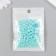 Beads for creativity plastic "Round. Mint" d = 3-8 mm, set 10 grams