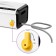 Ultrasonic sink KitFort KT-6261, 320 W, 1.7–4.5 l, cord 1 m