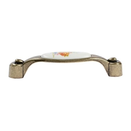 Rose Cappio Ceramics bracket handle, 96 mm, bronze color-1