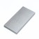Gift box for tiles of chocolate without a window "silver", 17.1 x 8 x 1.4 cm