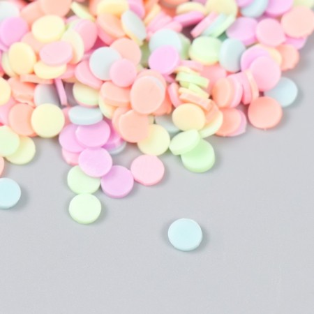 Decor for creativity plastic "Confetti. Tenderness" 0.6 cm 20 grams-1