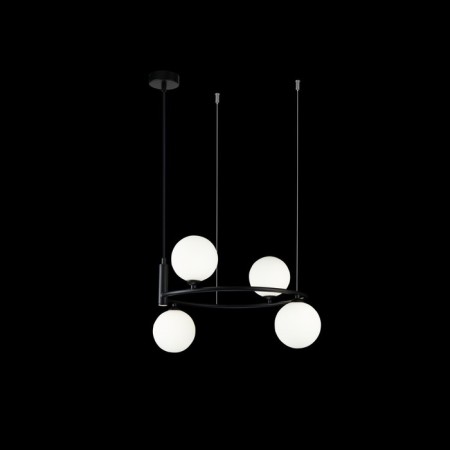 Suspension lamp Maytoni Mod013PL-04B, 4XG9, 25W, 39x43.5x184 cm, Black color
