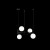 4 lamps are black