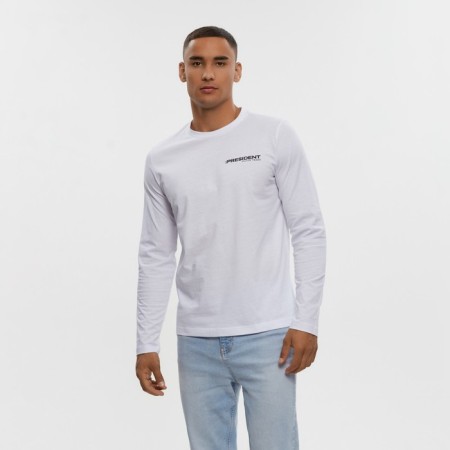 President longslew, size m, white color-5
