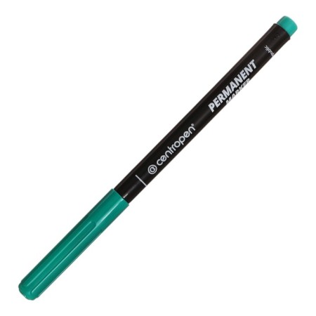 Permanent marker 2.0 mm centropen 2536, line 1mm, green color, light -resistant-4