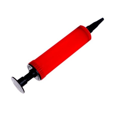 Pump for balls, mini, 17 cm, with a pen, color mix-1